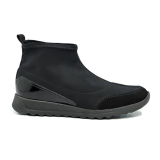 SAPATOS USAFLEX AD4006 VELOUR CAB PRETO LYCRA COR PRETO /LUXOR COR 3 PRETO /FORRO CACHAREL C/ESPUMA 3MM PRETO /FITA PO em Oferta na Shopee