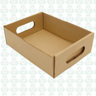 Caixa de Papelão para Cestas - Pacote com 25 unidades - 23,2 x 17,4 x 0,75