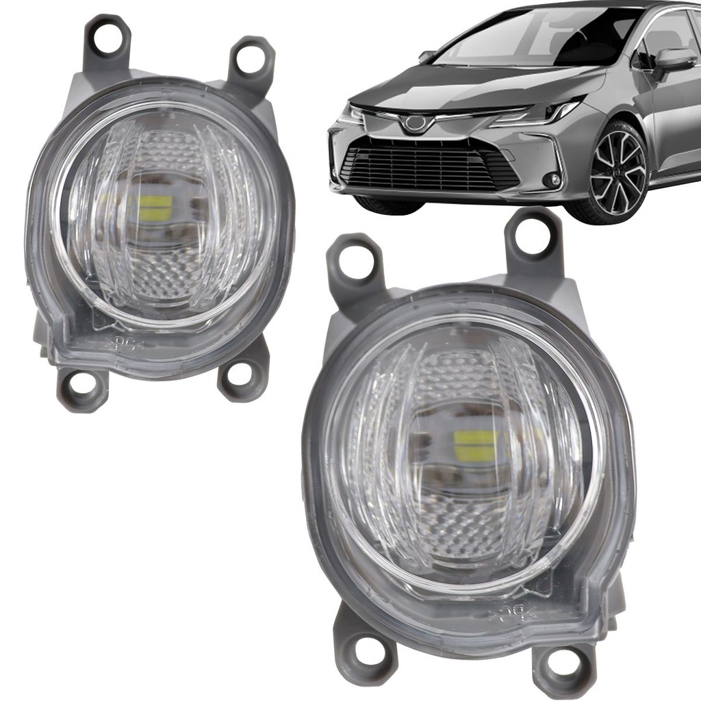 Par Farol Milha Corolla 2020 2021 2022 2023 | Shopee Brasil