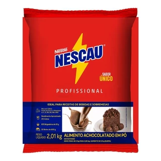 Achocolatado Nescau Profissional Sache 2,01kg em Oferta na Shopee