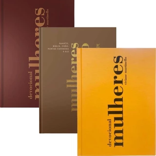 Kit 3 Livros Viviane Martinello + Devocional Mulheres 2025 + Devocional Mulheres 2026 + Mulheres do Secreto em Oferta na Shopee