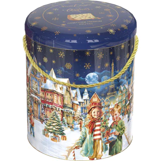 Panettone Premium Frutas Santa Edwiges Merry Christmas Lata 400g