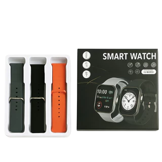 Smartwatch Serie 8 Relógio Inteligente Tela 1,99 3 Pulseiras