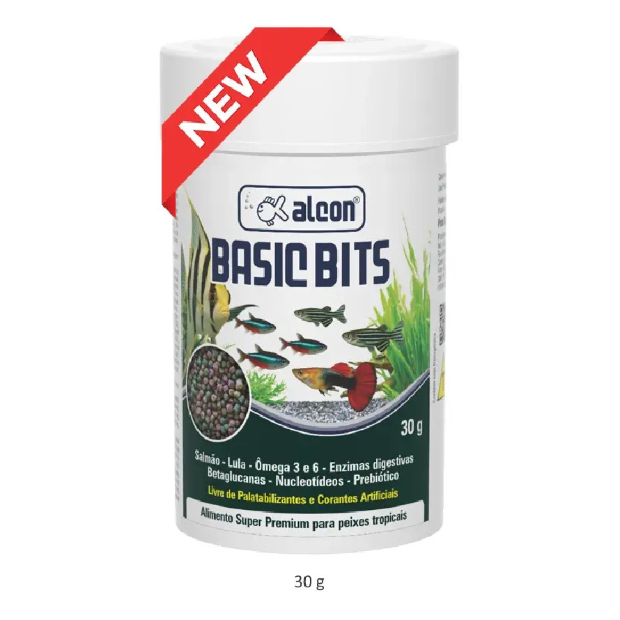 Alcon Basic Bits 30g | Shopee Brasil