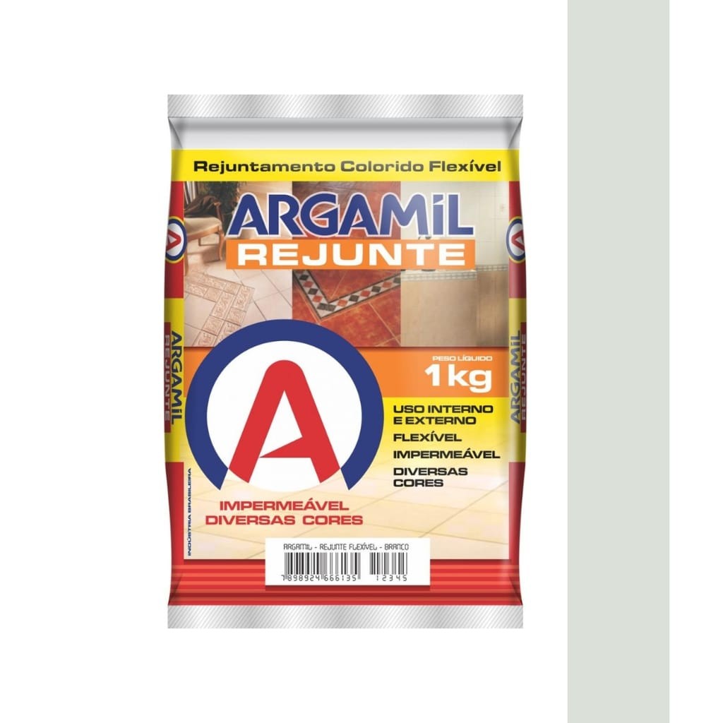 REJUNTE FLEXÍVEL CINZA PLATINA 1KG ARGAMIL PARA PISOS | Shopee Brasil