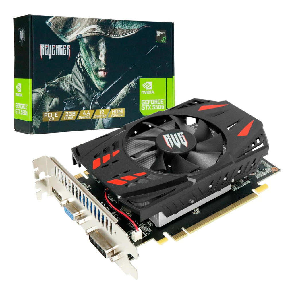 Placa De Vídeo Nvidia Geforce Gtx 550ti 2gb
