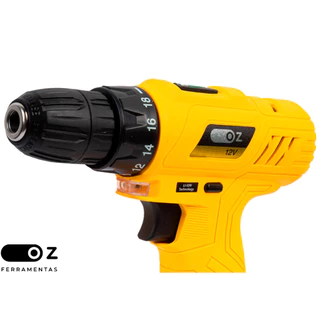 Parafusadeira Furadeira Sem Fio Bateria 12v Bivolt