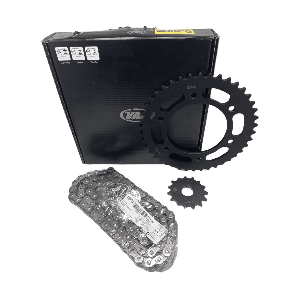 KIT RELACAO TRANSMISSAO COMPLETO ROYAL ENFIELD HUNTER 350 METEOR 350 ...