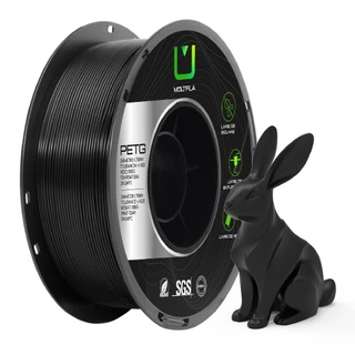 Filamento PETG Impressora 3D Preto 1kg - 1,75mm Multfila
