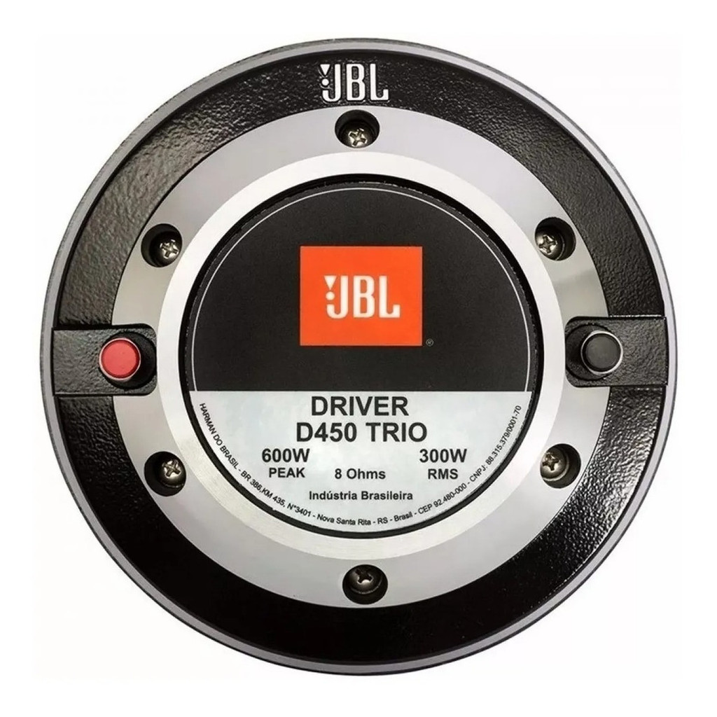 Driver Jbl Selenium D450 Trio 300w Rms Som Automotivo | Shopee Brasil