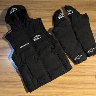 Bobojaco Vira Colete Importado Forrado Peluciado Confortável 2 em 1 Alpi