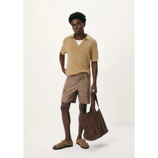 Bermuda Masculina Cargo Em Algodão em Oferta na Shopee