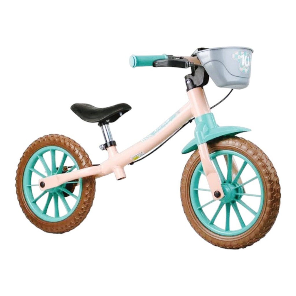BICICLETA NATHOR ARO 12 BALANCE LOVE SEM PEDAL EQUILIBRIO | Shopee Brasil