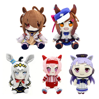 UmaMusume Pretty Derby Plush , Agnes Tachyon Brinquedos De Pelúcia Haru Urara Boneca Oguri Cap Plushie Matikanetannhhaus