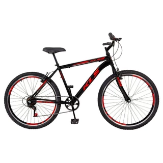 Bicicleta Aro 26 Alumínio Kls Sport Gold V-Brake Mono 7V em Oferta na Shopee