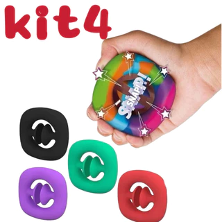 kit 4 Push Pop it Its Fidget toy colorido Tiktok Bubble Alivio Do Estresse brinquedos  MARISA em Oferta na Shopee