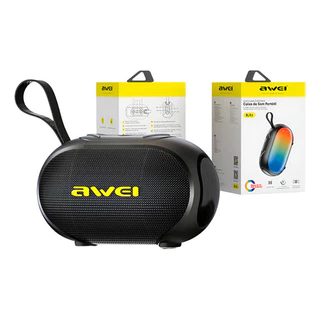 Caixa Som Awei Portatil 5w Rgb Tws Bluetooth 5.3 em Oferta na Shopee