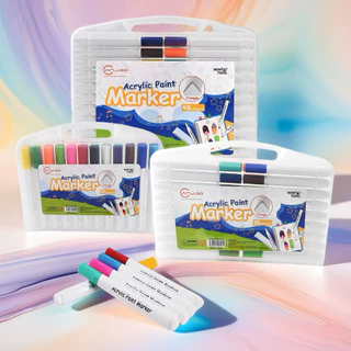Marcadores acrílicos coloridos 24/36/48/60/80, à prova d'água, pincéis especiais, canetas coloridas em Oferta na Shopee