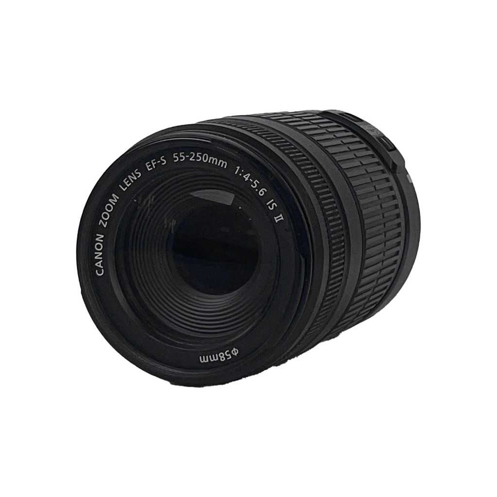 Lente Seminova Zoom Canon EF-S 55-250mm 1: 4-5.6 IS | Shopee Brasil