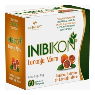 Inibikon Laranja Moro 60Cps - em Oferta na Shopee