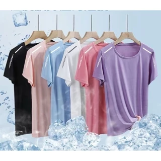 KIT 1-3 Camisetas Femininas Esportivas de Manga Curta com Secagem Rápida, Tops para Treino para Academia, Yoga, Corrida em Oferta na Shopee