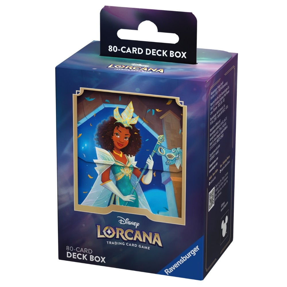 サプライ・アクセサリ・グッズ DTR Diana Ascent Deck box DECK BOX TIANA DISNEY LORCANA SET 5 TCG 80 CARDS CAIXA CARTAS