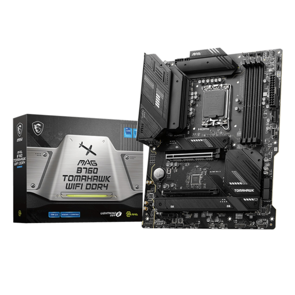 Placa Mãe MAG B760 Tomahawk Wifi MSI 12ª / 13ª / 14ª Gerações DDR4