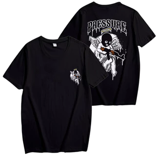 Camiseta Streetwear Masculina Camisa Baby Angel Mask Gangster Ak47 100% algodão Premium