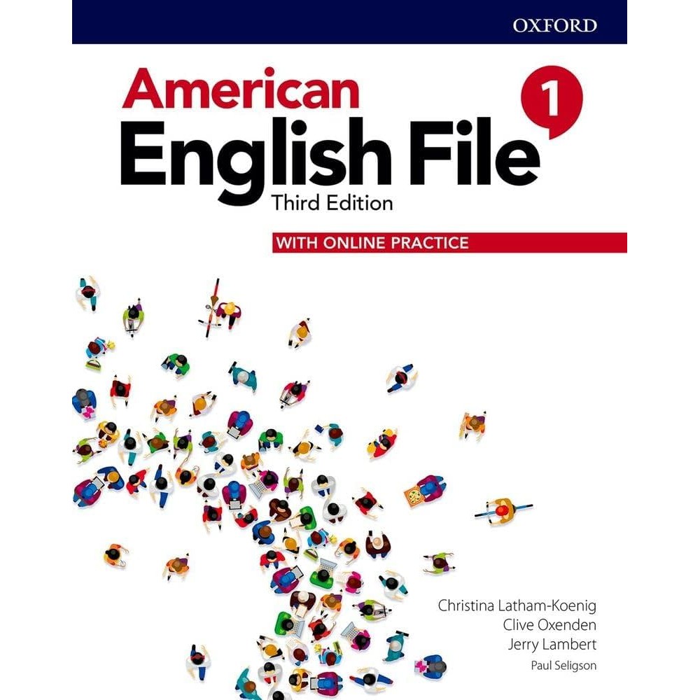 American English File 1 Third Edition Workbook + Student book | Shopee ...