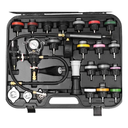 28 Peças Kit Teste Arrefecimento Radiador Comum Selado