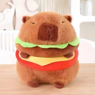 Brinquedo de Pelúcia Capivara Animal 20CM, 30CM, 50CM， Super Fofa e Macia Qualidade Premium