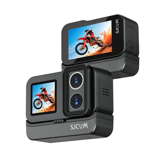 SJCAM SJ20 Câmera de ação 4K com lente dupla e tela sensível ao toque com detecção de movimento