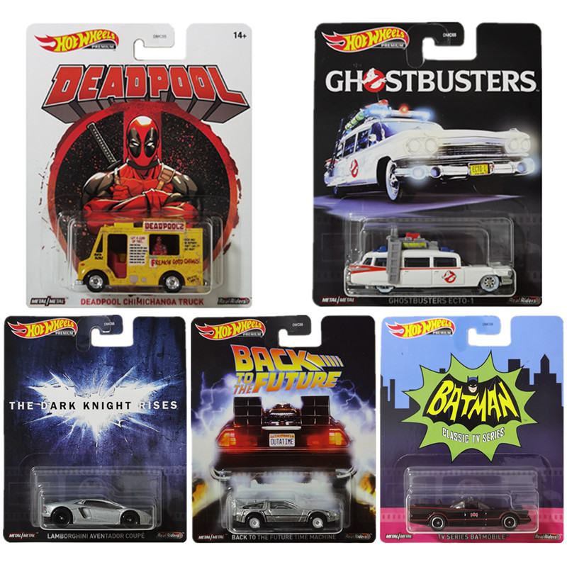 Promo 1 Set Hot Wheels Premium Retro Entertaiment DMC55-B Diskon 23% di
