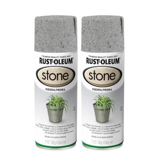 Kit 2 Tinta Spray Efeito Pedra Stone Rust Oleum - Escolha Sua Cor em Oferta na Shopee