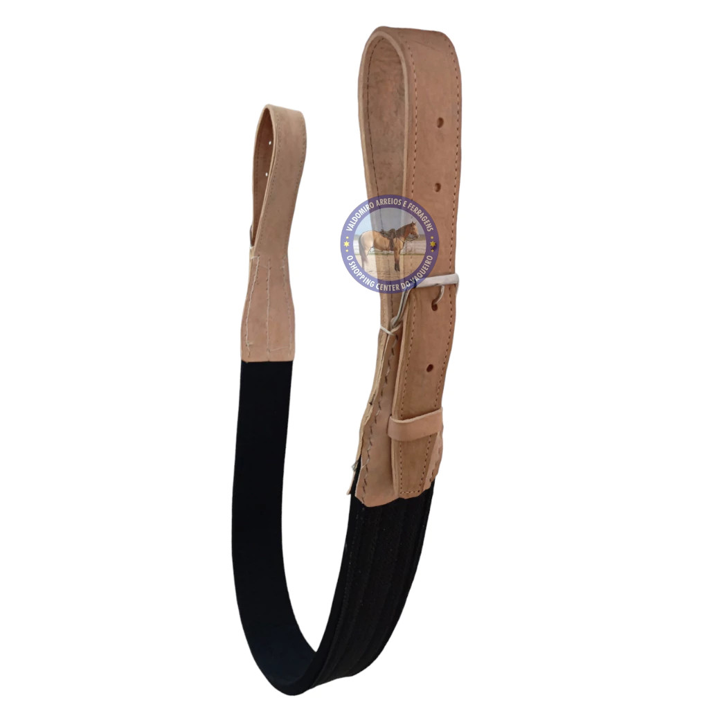 Cilha Cia Barrigueira Para Sela Em Couro | Shopee Brasil