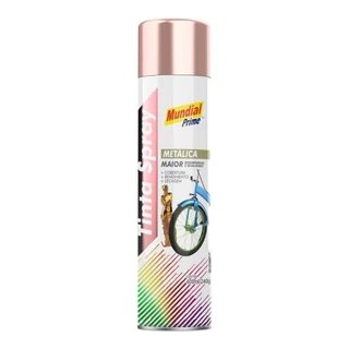Tinta Spray Mundial Prime Metálica Rose Gold 400ml em Oferta na Shopee