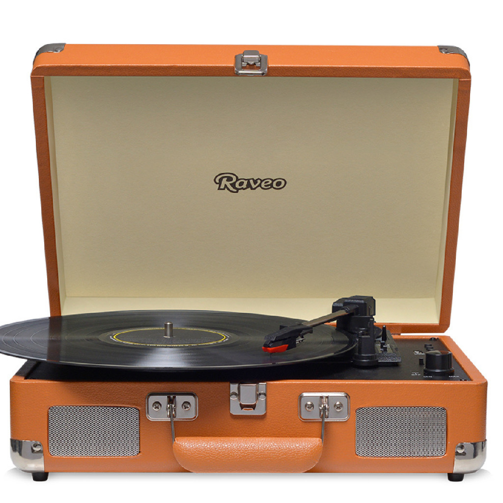 Sistema de Som Hi-Fi Raveo Sonetto Chrome Vitrola Varias Cores
