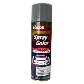 TINTA AUTOMOTIVA SPRAY COLORGIN COR CINZA PLACA - 300 ML