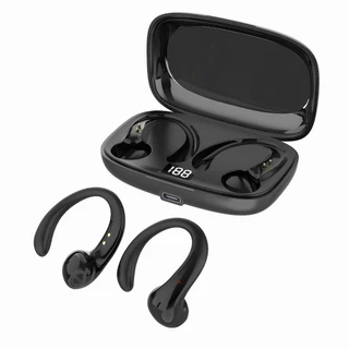OWS-15 Fones De Ouvido Sem Fio Bluetooth Fone Com Microfones Alta Fidelidade Som Estéreo Toque Inteligente Esportes