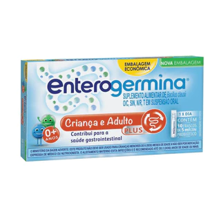Enterogermina Plus 10 frascos de 5ml em Oferta na Shopee