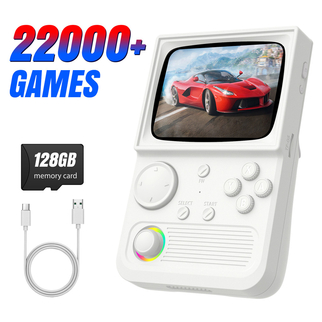 Console De Jogos Retrô R36T 22.000 + Pré-Carregados , Emulador