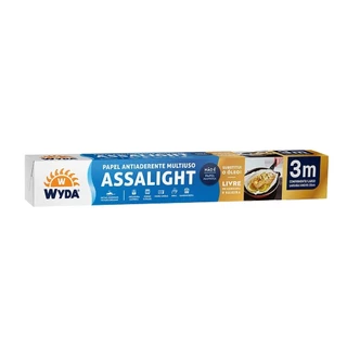 Papel Assaligth Wyda 30cmX3,0m - Embalagem com 20 Unidades em Oferta na Shopee