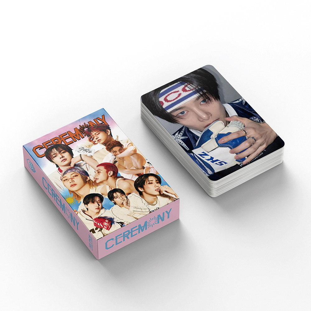 55pcs/box Straykids CEREMONY Photocards 2025 KARMA 4th KPOP LOMO