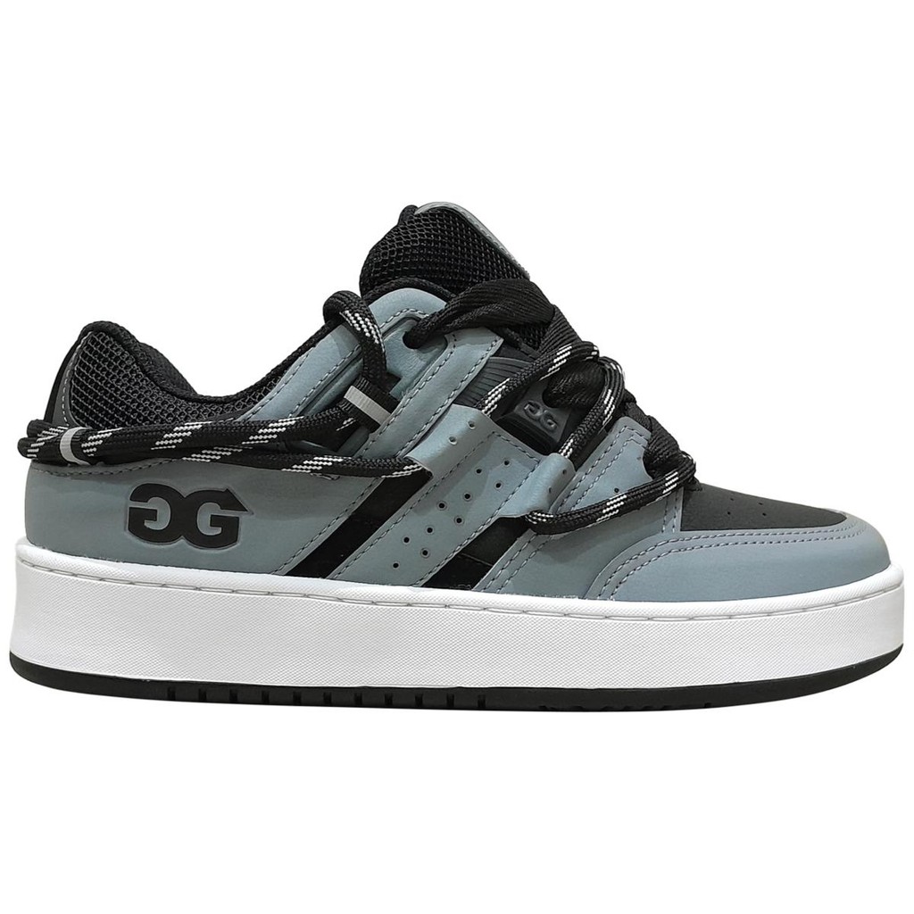 Tênis Double-G Record Preto Branco Original em Promoção na Shopee