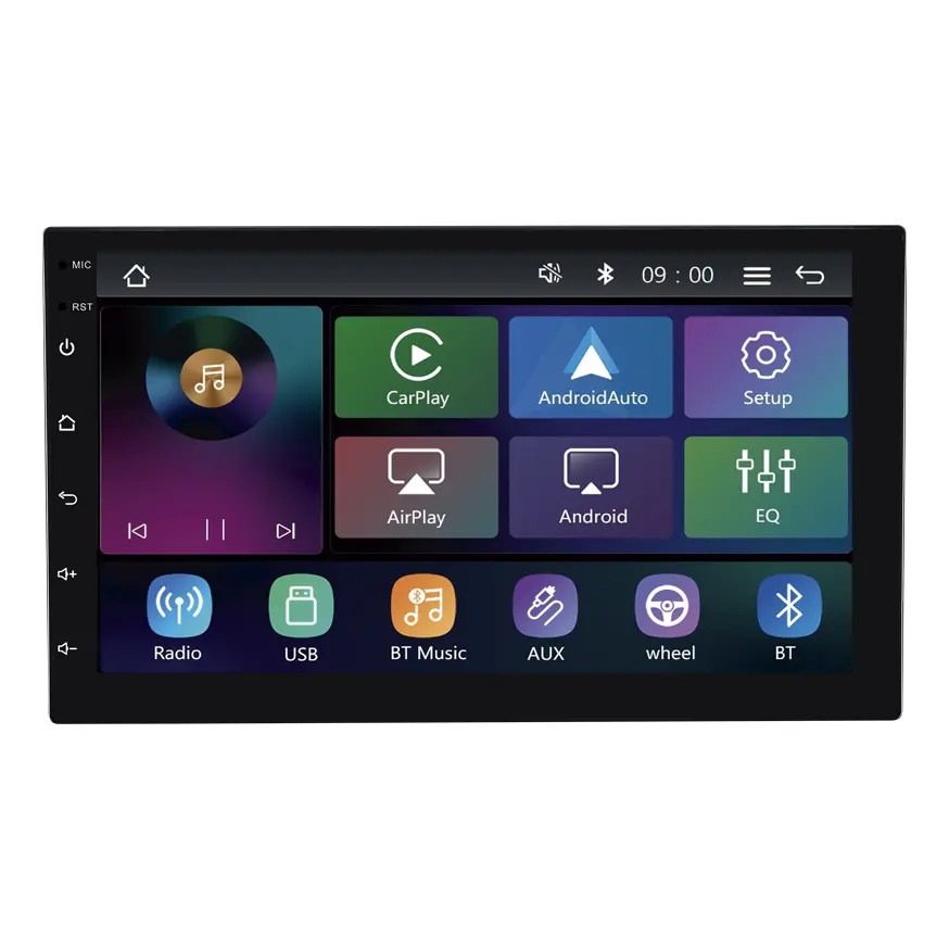 Multimídia Mp5 7' Roadstar Rs7200br Pro Line Carplay Sem Fio