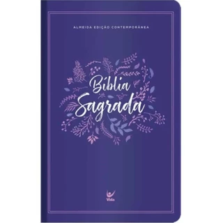 Bíblia Sagrada | AEC | Letra Gigante | Capa Roxa em Oferta na Shopee