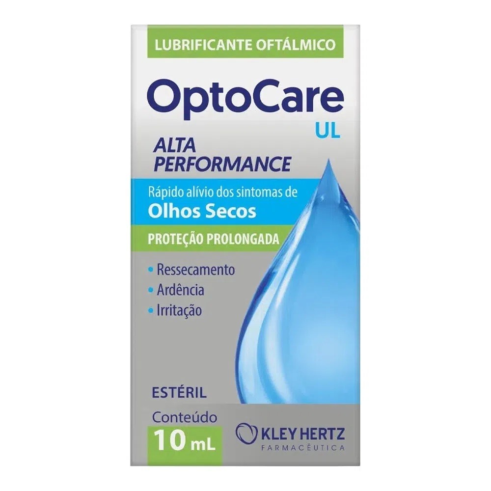 Colírio Lubrificante Oftálmico OptoCare Ul Olhos Secos 10ml | Shopee Brasil
