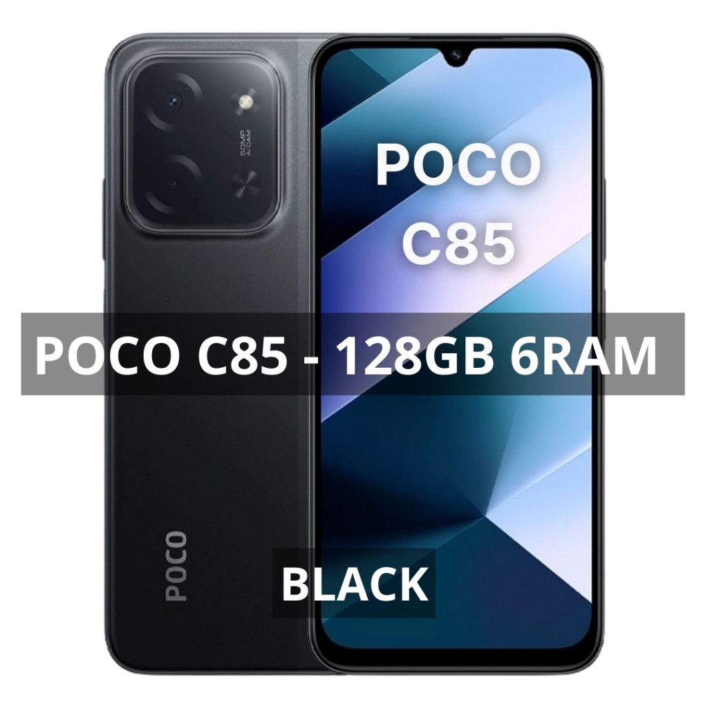 POCO C85 ブラック 8GB RAM 256GB ROM