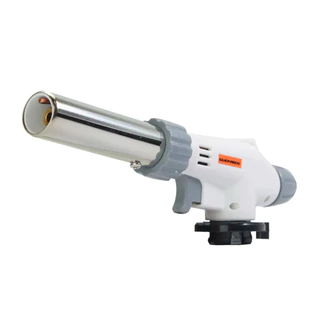Maçarico Portatil Compacto C/regulagem Guepardo Flame Gun 21cm Polímero e Aço Resistente para Camping Cozinha em Oferta na Shopee