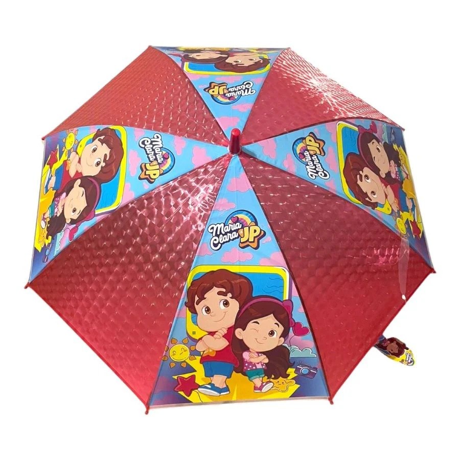 Guarda Chuva Cabo Longo Maria Clara e JP Vermelho JP072MT | Shopee Brasil